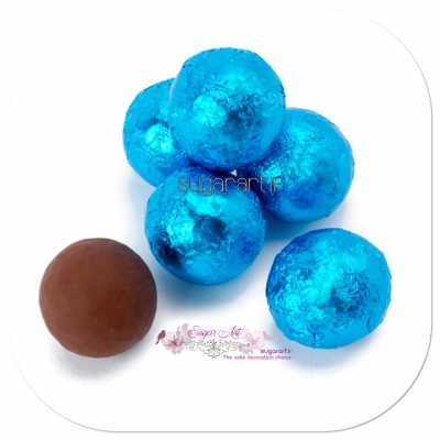 روکش آلمینیومی شکلات (آبی )